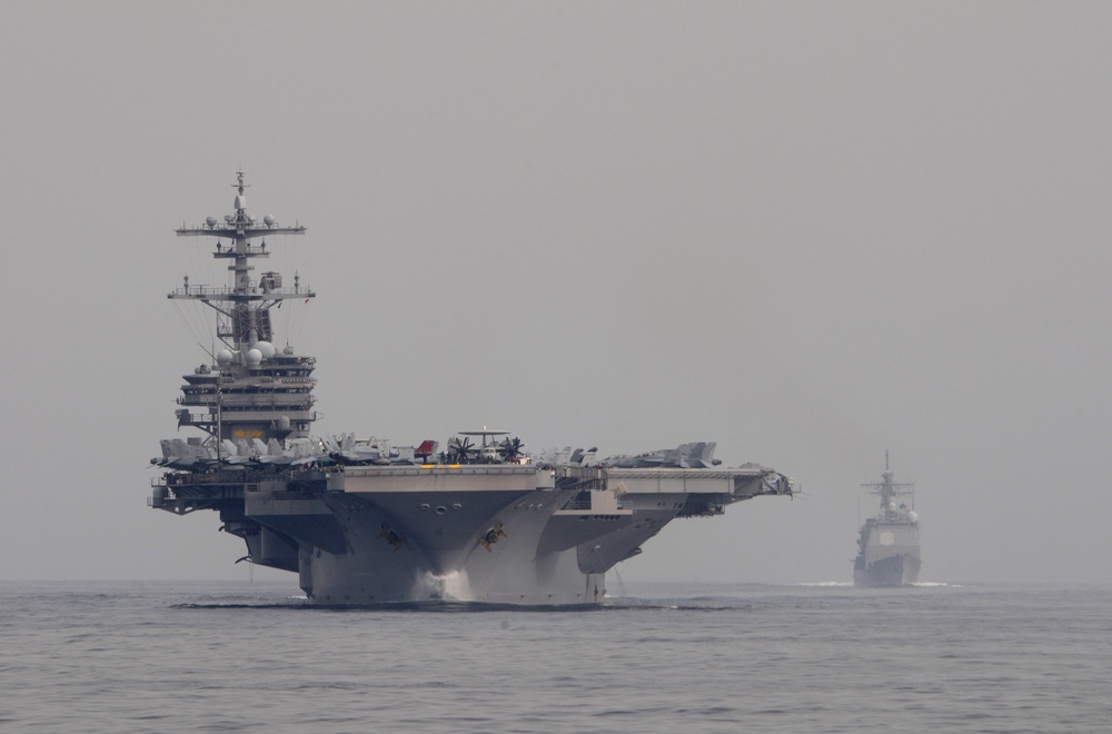 USS Mitscher action
