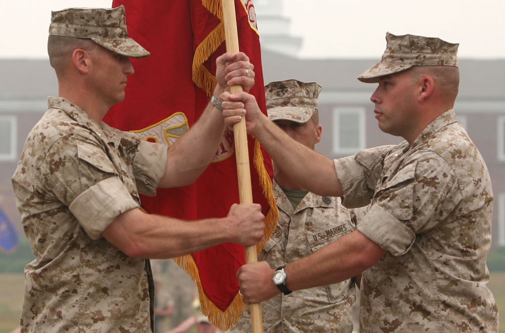 Bryant relinquishes command of CLB-26