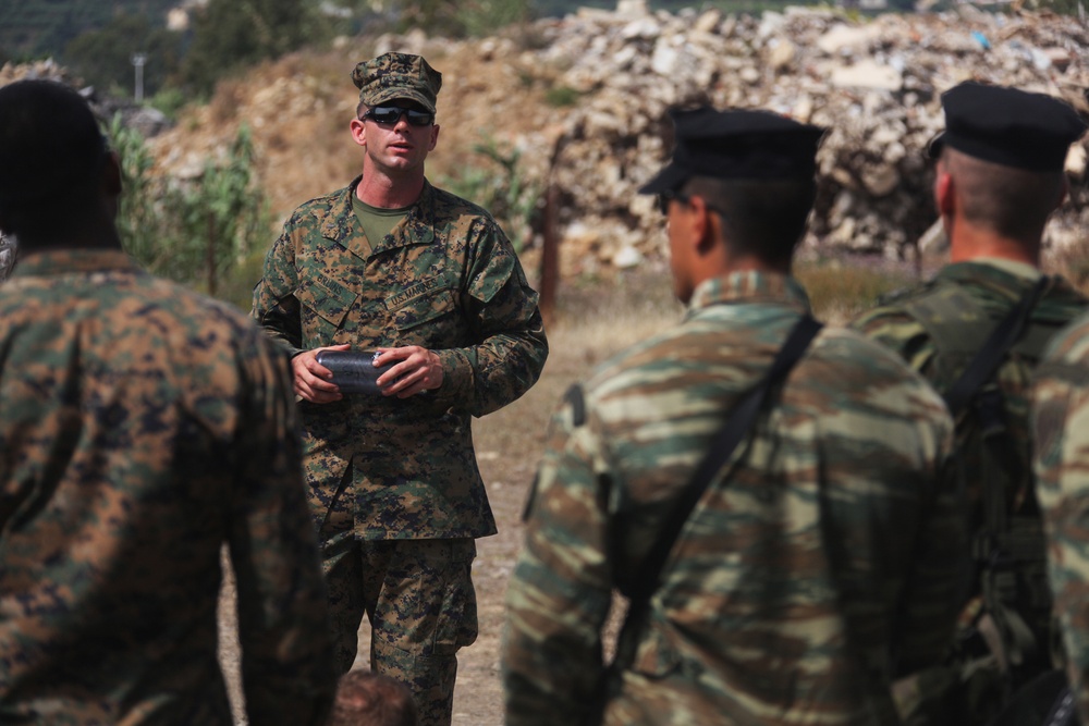 22nd Marine Expeditionary Unit conducts bilateral training with Greece
