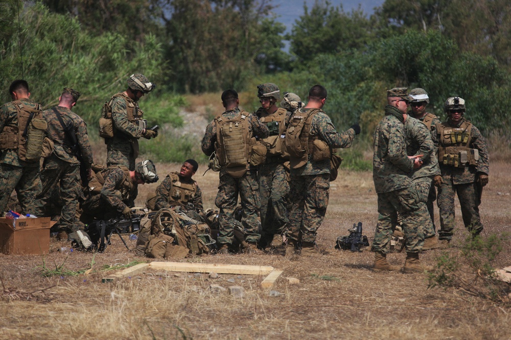 22nd Marine Expeditionary Unit conducts bilateral training with Greece