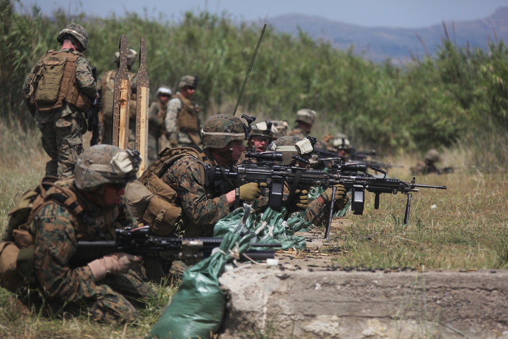 22nd Marine Expeditionary Unit conducts bilateral training with Greece