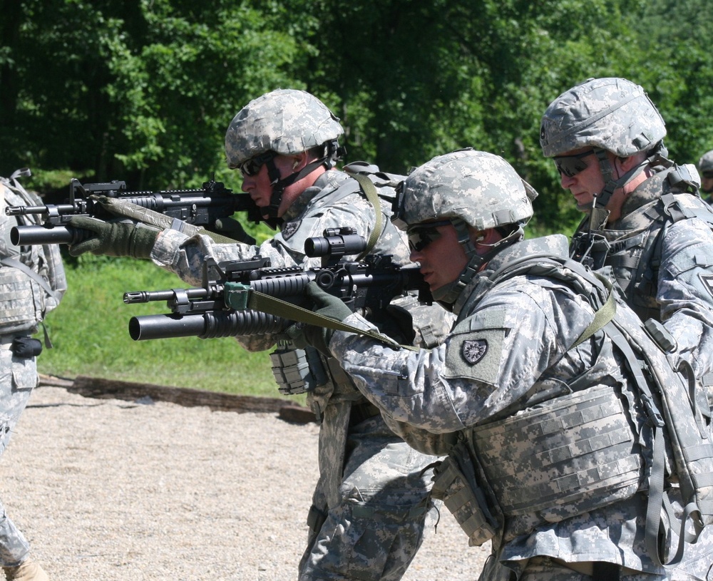 The 149th Maneuver enhancement brigade receives extensive training during live-fire exercise