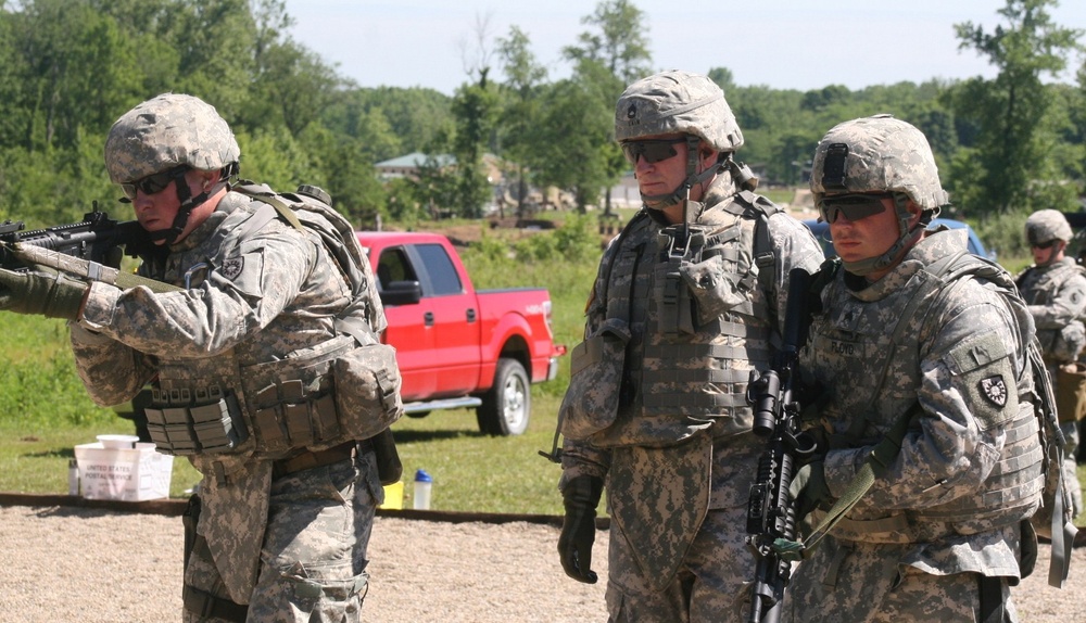 The 149th Maneuver enhancement brigade receives extensive training during live-fire exercise