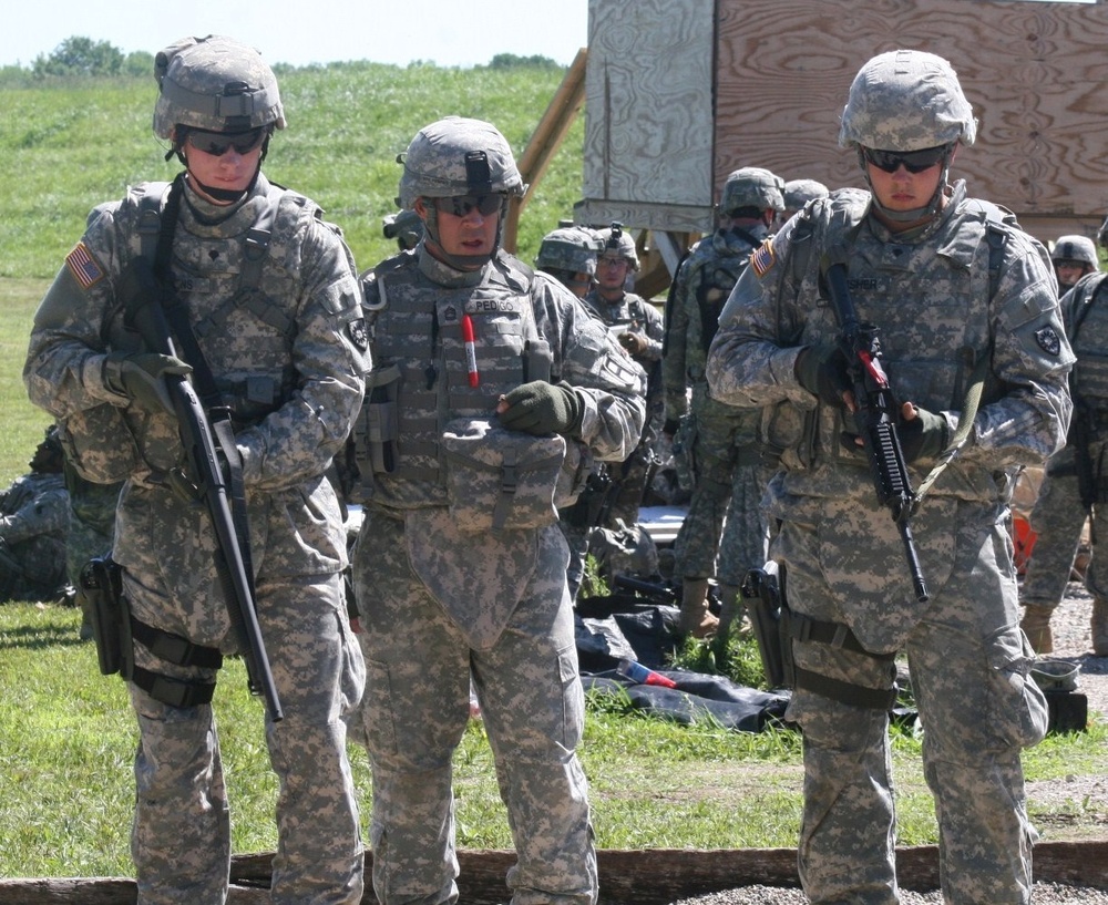 The 149th Maneuver enhancement brigade receives extensive training during live-fire exercise