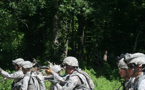 The 149th Maneuver enhancement brigade receives extensive training during live-fire exercise