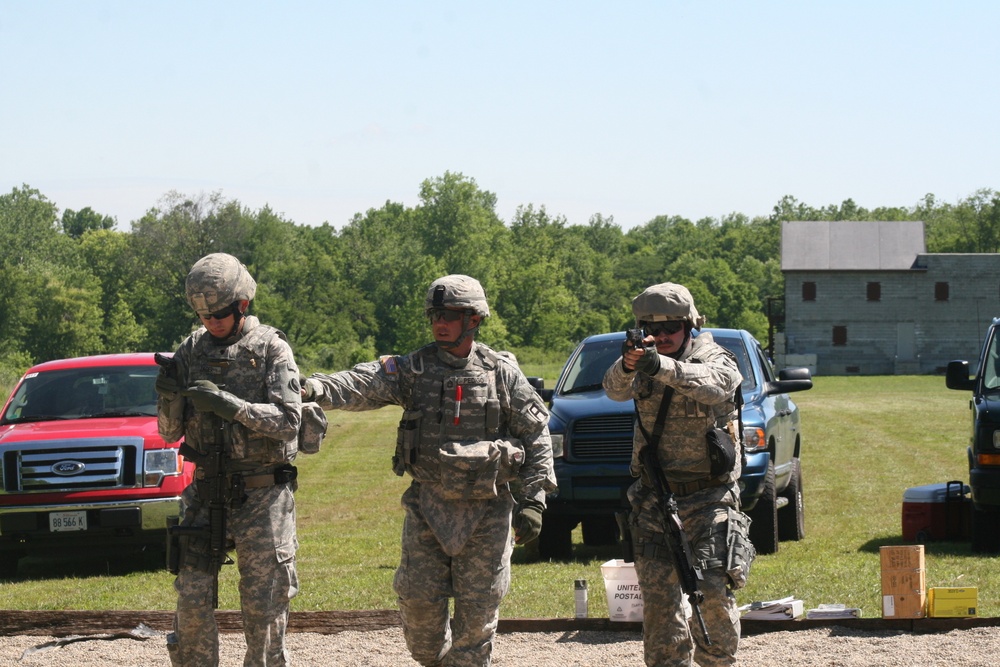 The 149th Maneuver enhancement brigade receives extensive training during live-fire exercise