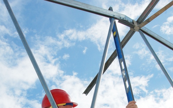 US airmen construct school in Suriname