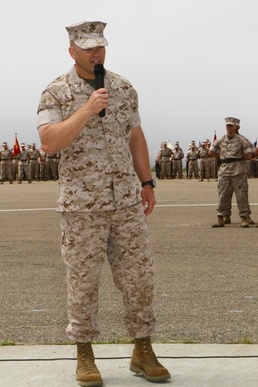 Dark Horse Battalion welcomes new commanding officer