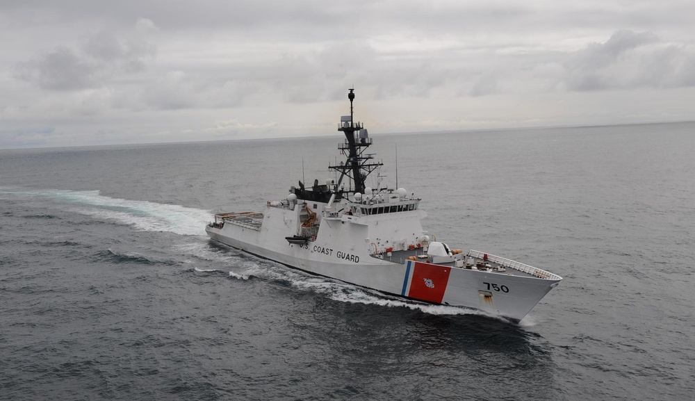 Cruising the Gulf of Alaska during Northern Edge