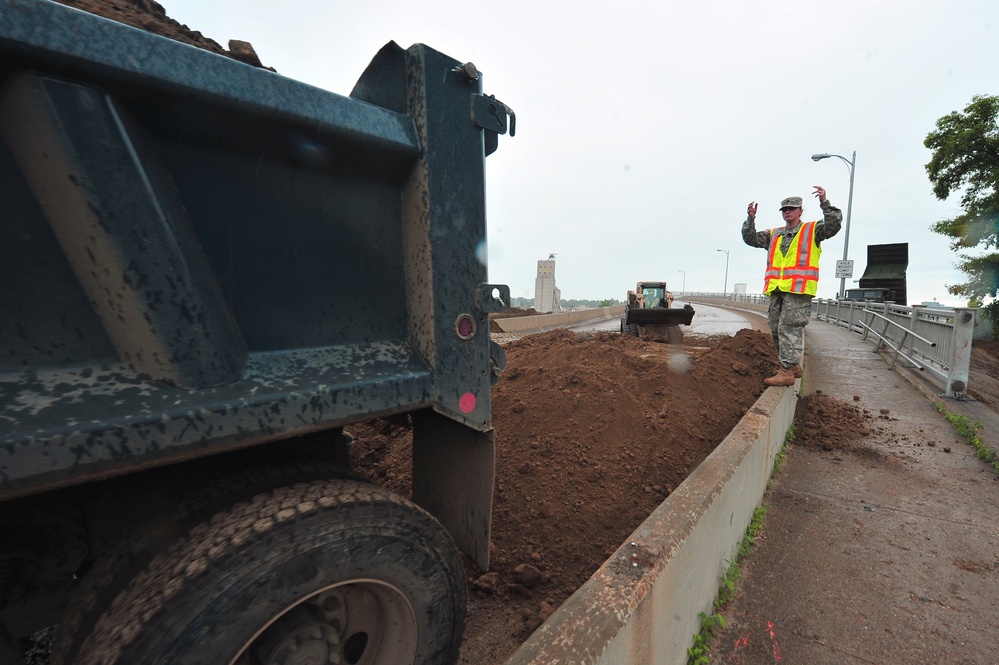 North Dakota flood efforts