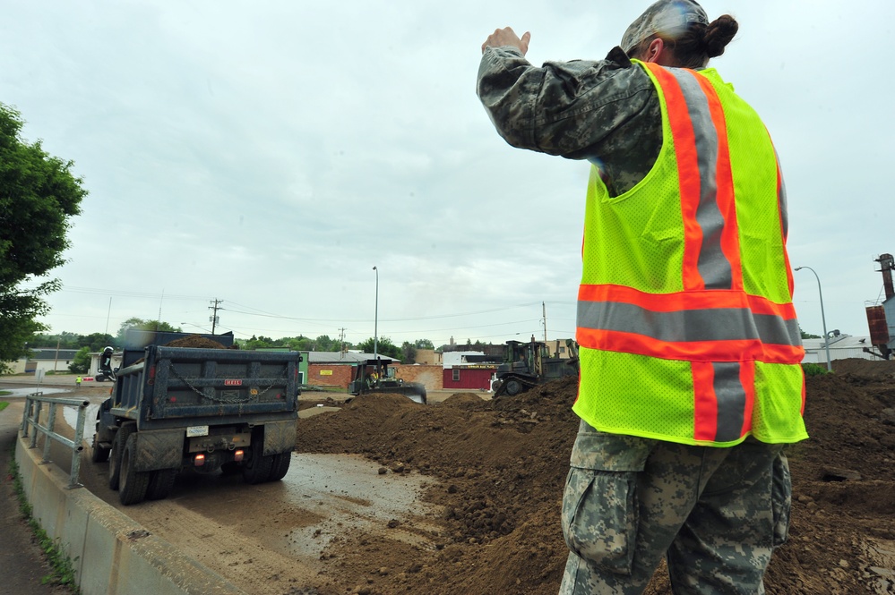 North Dakota flood efforts
