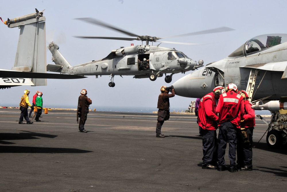 USS Ronald Reagan activity