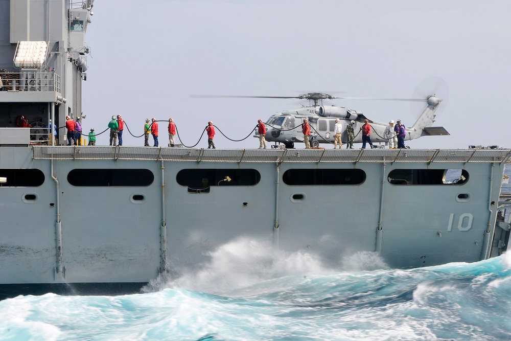 USS Ronald Reagan activity