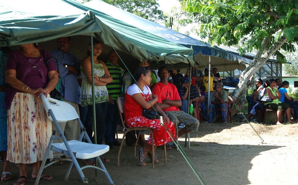 U.S. Military provides healthcare to people of Suriname