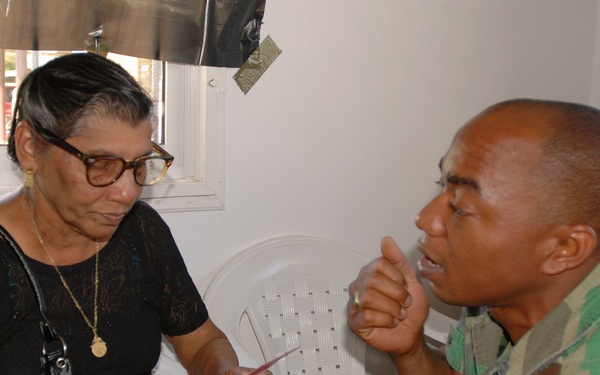 U.S. Military provides healthcare to people of Suriname