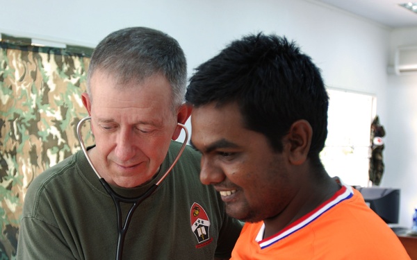 U.S. Military provides healthcare to people of Suriname