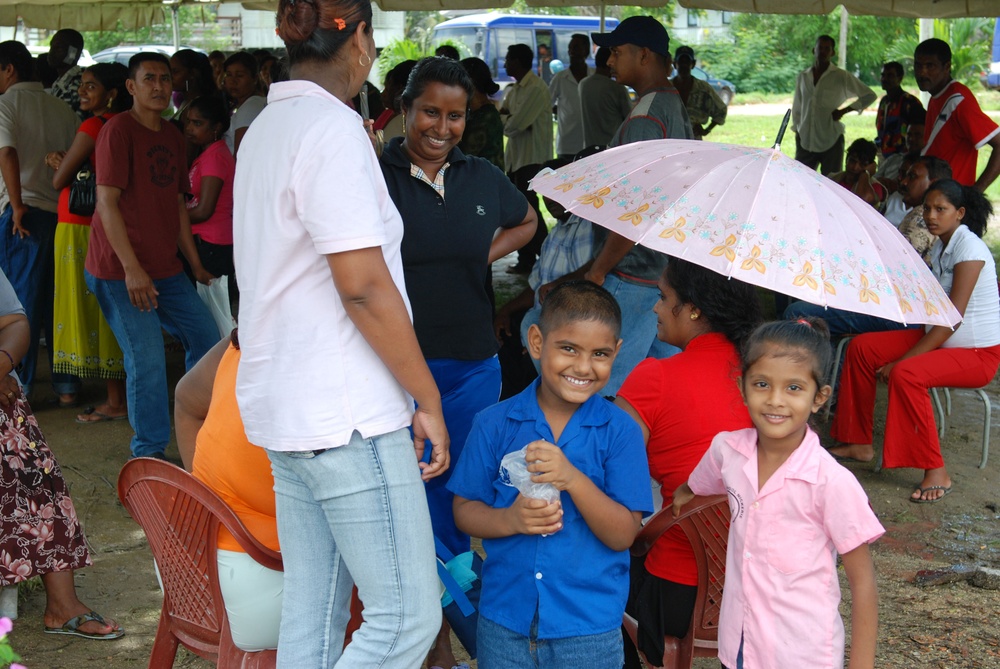 U.S. Military provides healthcare to people of Suriname