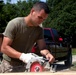 Cutting wood