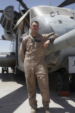 Former enlisted Marine soars through ranks to fly helicopters in Afghanistan
