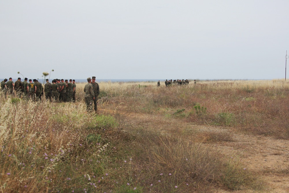 22nd MEU Marines strengthen ties with Greek military