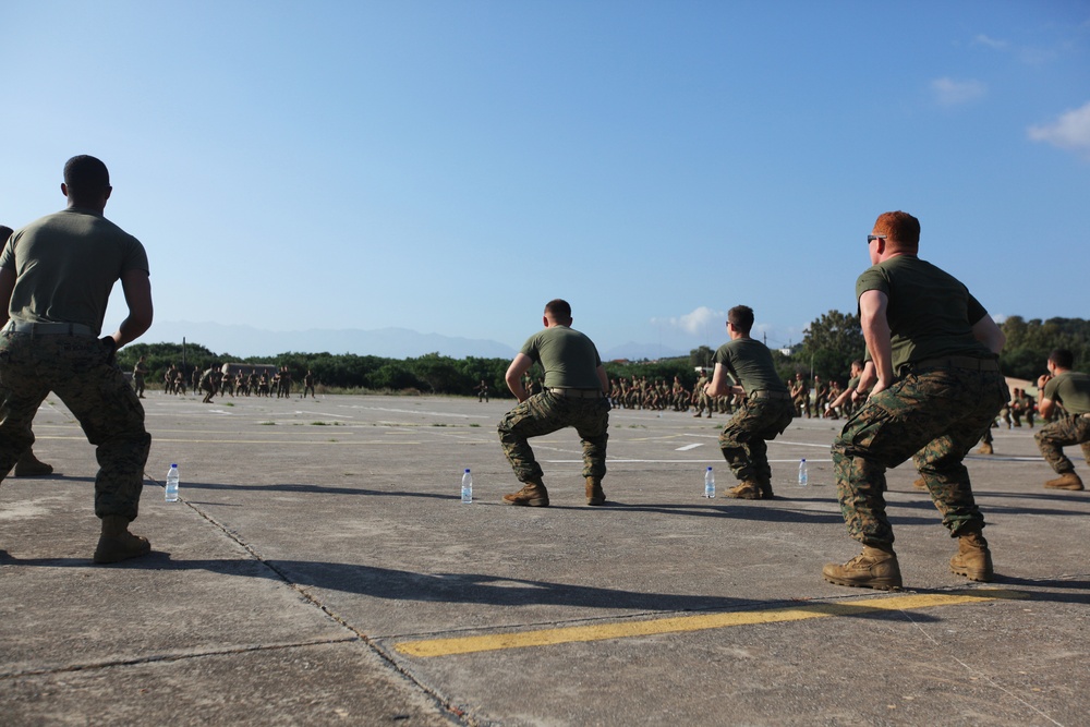 22nd MEU Marines strengthen ties with Greek military