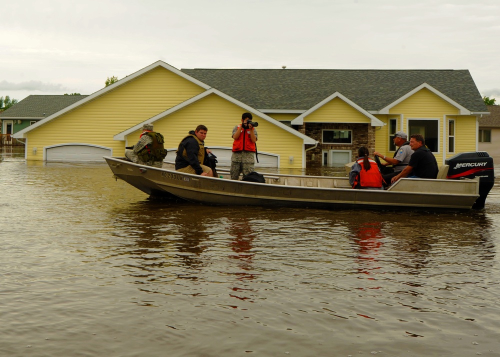 North Dakota flood relief