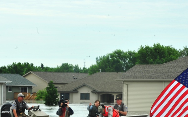 Flooding in Minot