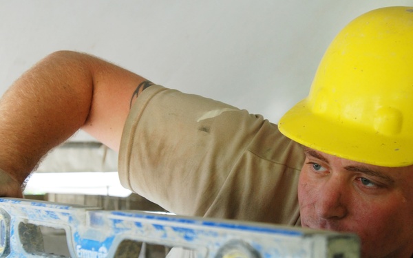 South Dakota National Guard engineers build clinic in Suriname