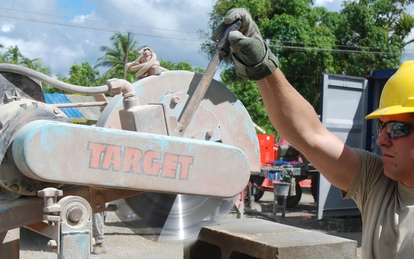 South Dakota National Guard Engineers build school in Suriname