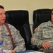 National Guard General Officers conduct battlefield circulation at Kandahar Airfield