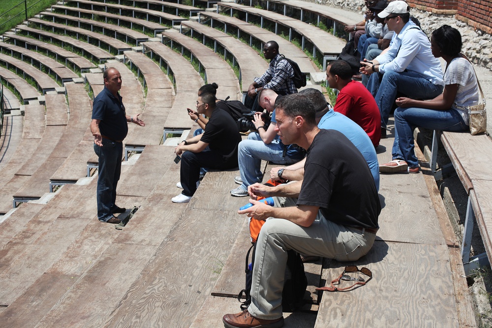 Morale, Welfare and Recreation officials arrange Italian tours