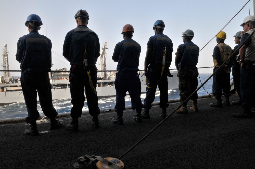 USS Whidbey Island action