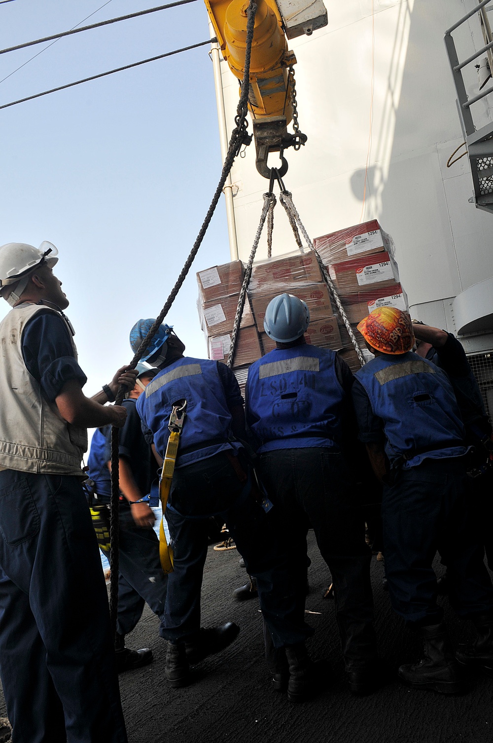 USS Whidbey Island action