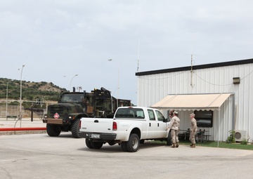 Combat Logistics Battalion Marines conduct convoy training