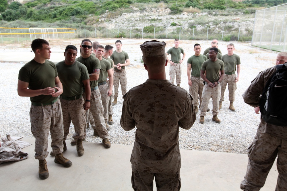 CLB Marines conduct NEO training