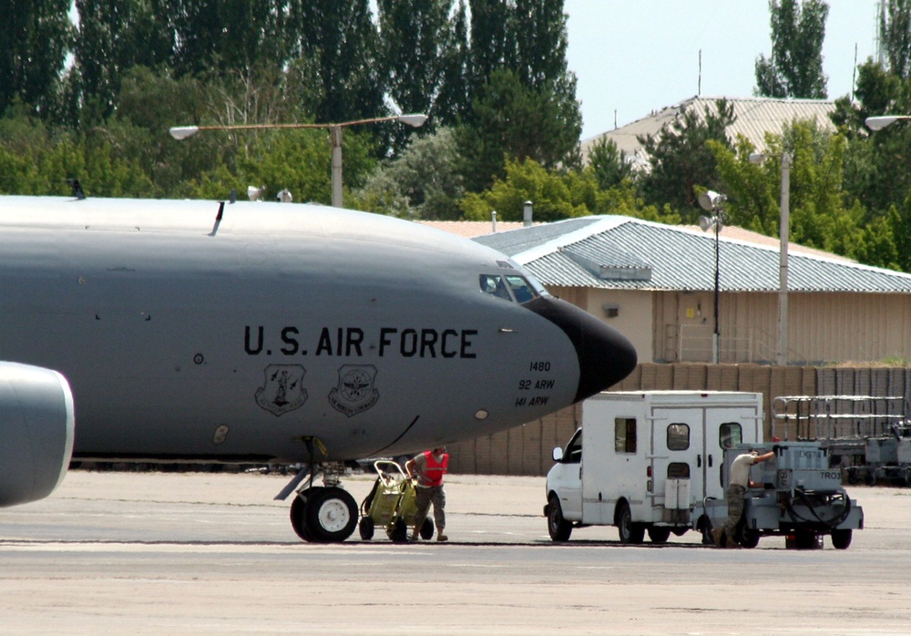 KC-135s keep Operation Enduring Freedom mission moving from Kyrgyzstan