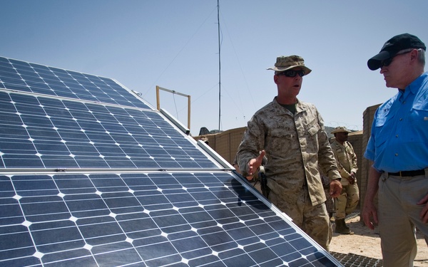 Tour of Helmand province