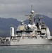 USS Port Royal leaves Hawaii