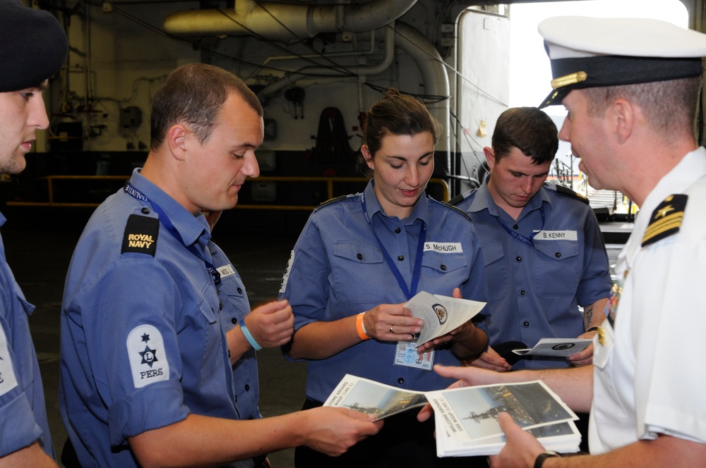 Tour of the USS Wasp