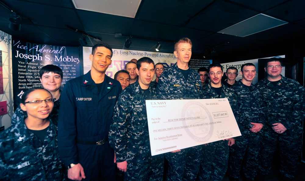 USS Enterprise action