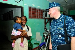 Navy reservist participates in humanitarian mission in South Pacific