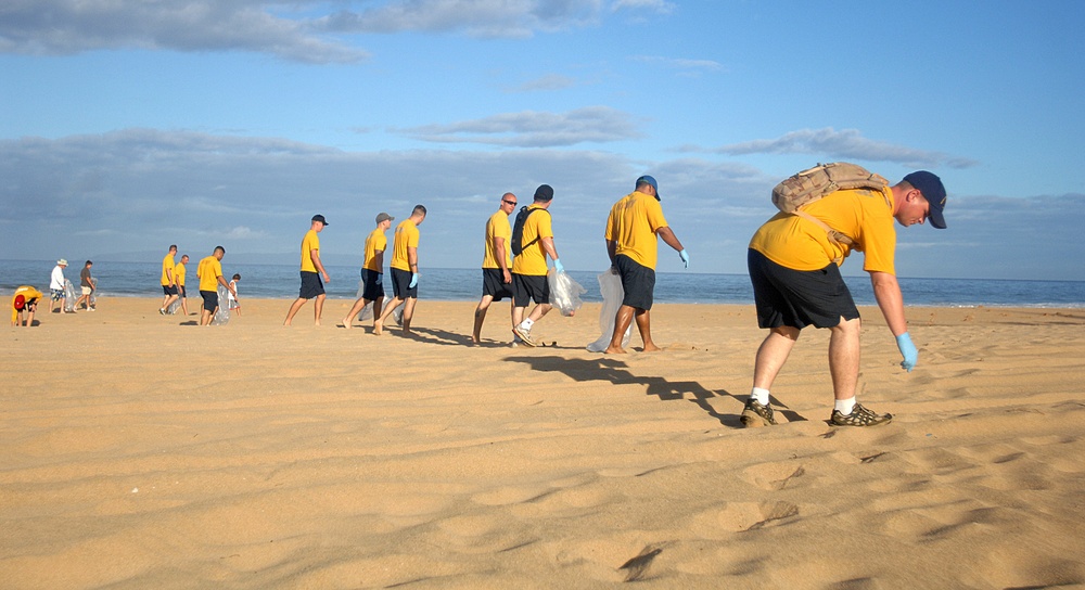 World Oceans Day in Barking Sands, Hawaii