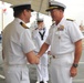 Commander of 2nd Fleet meets commander of HMS Dauntless