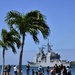 USS Port Royal departs Pearl harbor