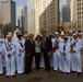 US Navy Band Great Lakes perform on Chicago's NBC Channel 5