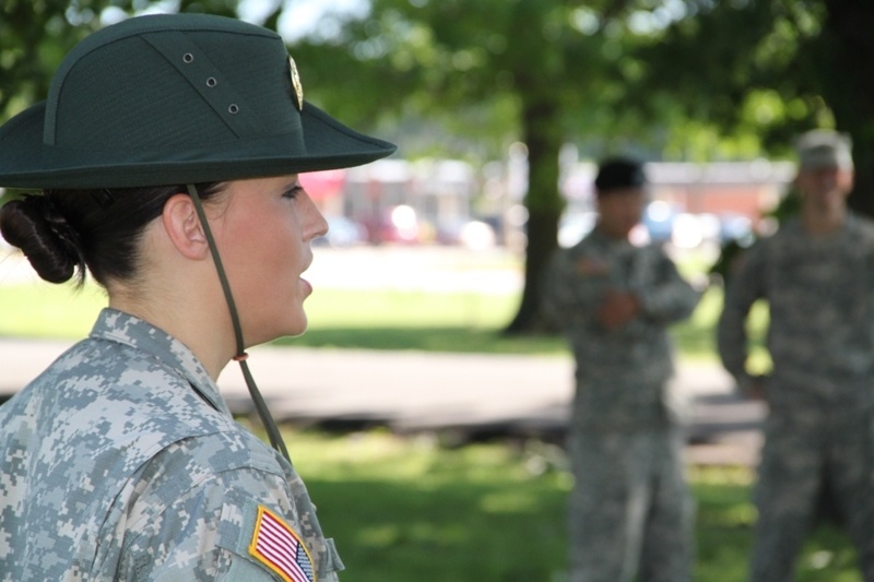 First female drill sergeant for Kansas Army National Guard