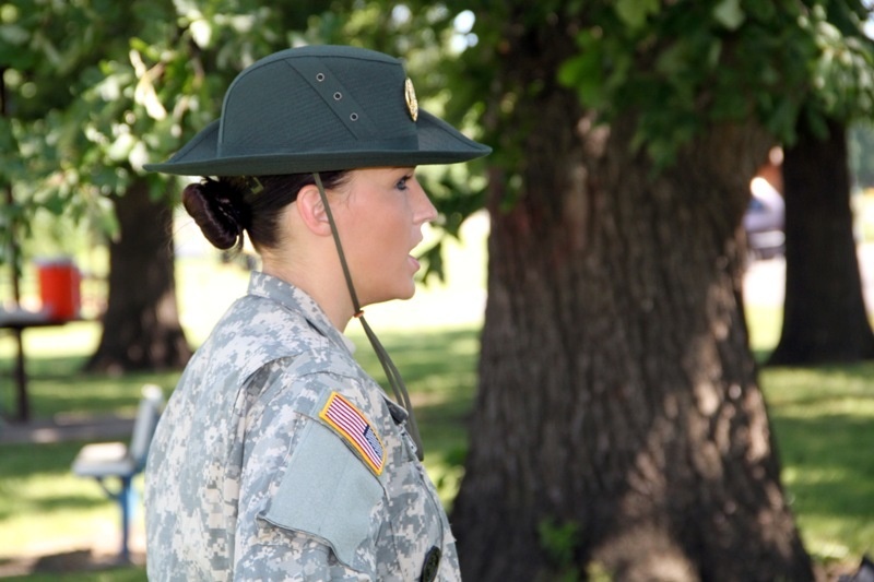 First female drill sergeant for Kansas Army National Guard