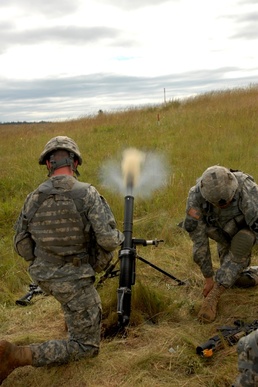 Live-fire preps platoon for Singapore