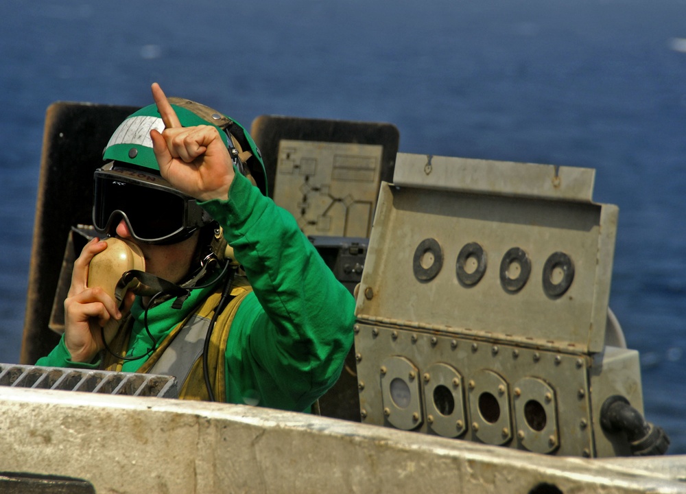 USS Ronald Reagan flight operations