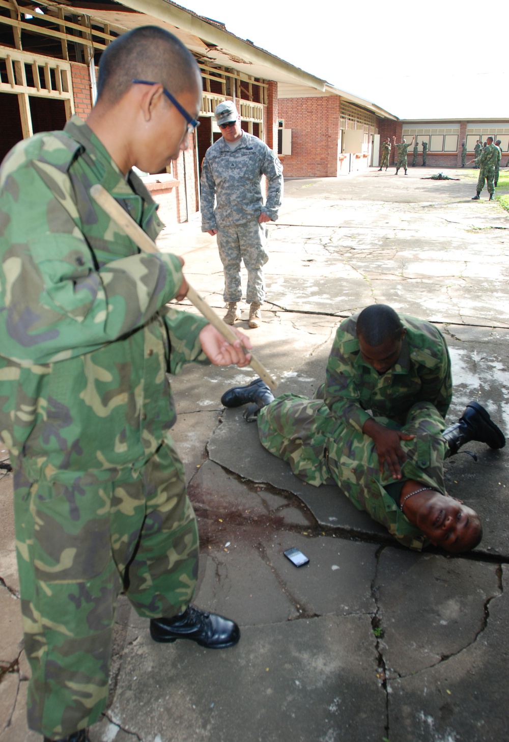 National Guard Military Police train Suriname soldiers